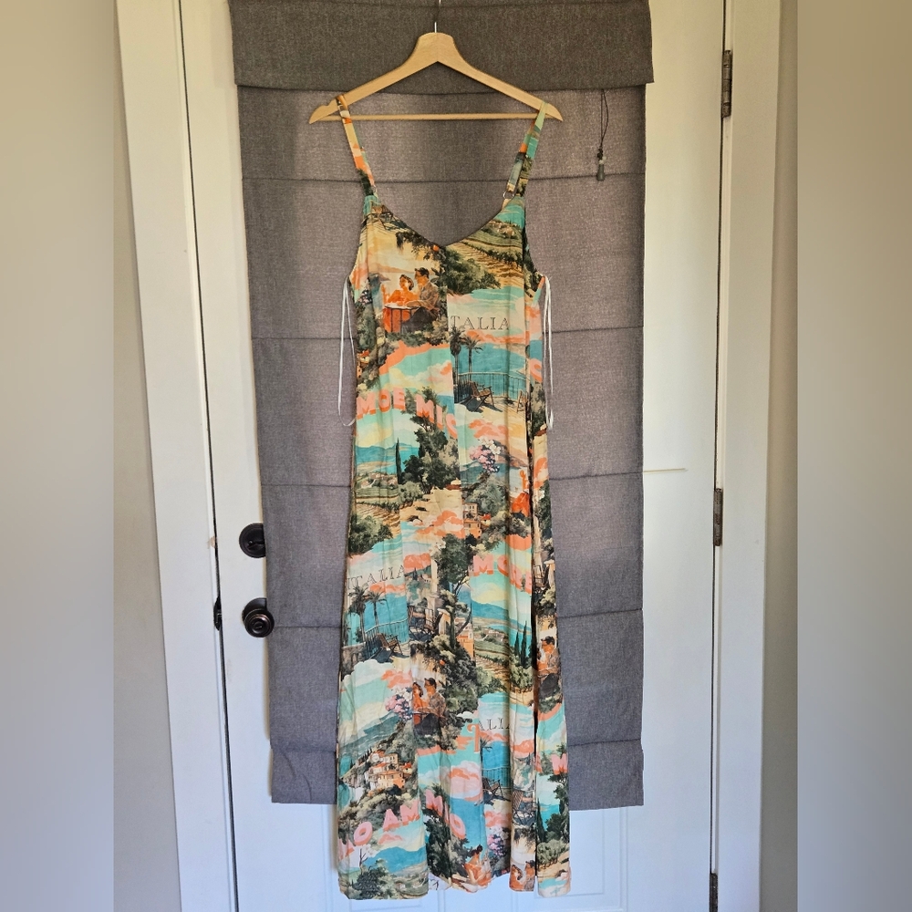 LABEL OF LOVE Isadora Cover-up Dress | Multi | Size Small